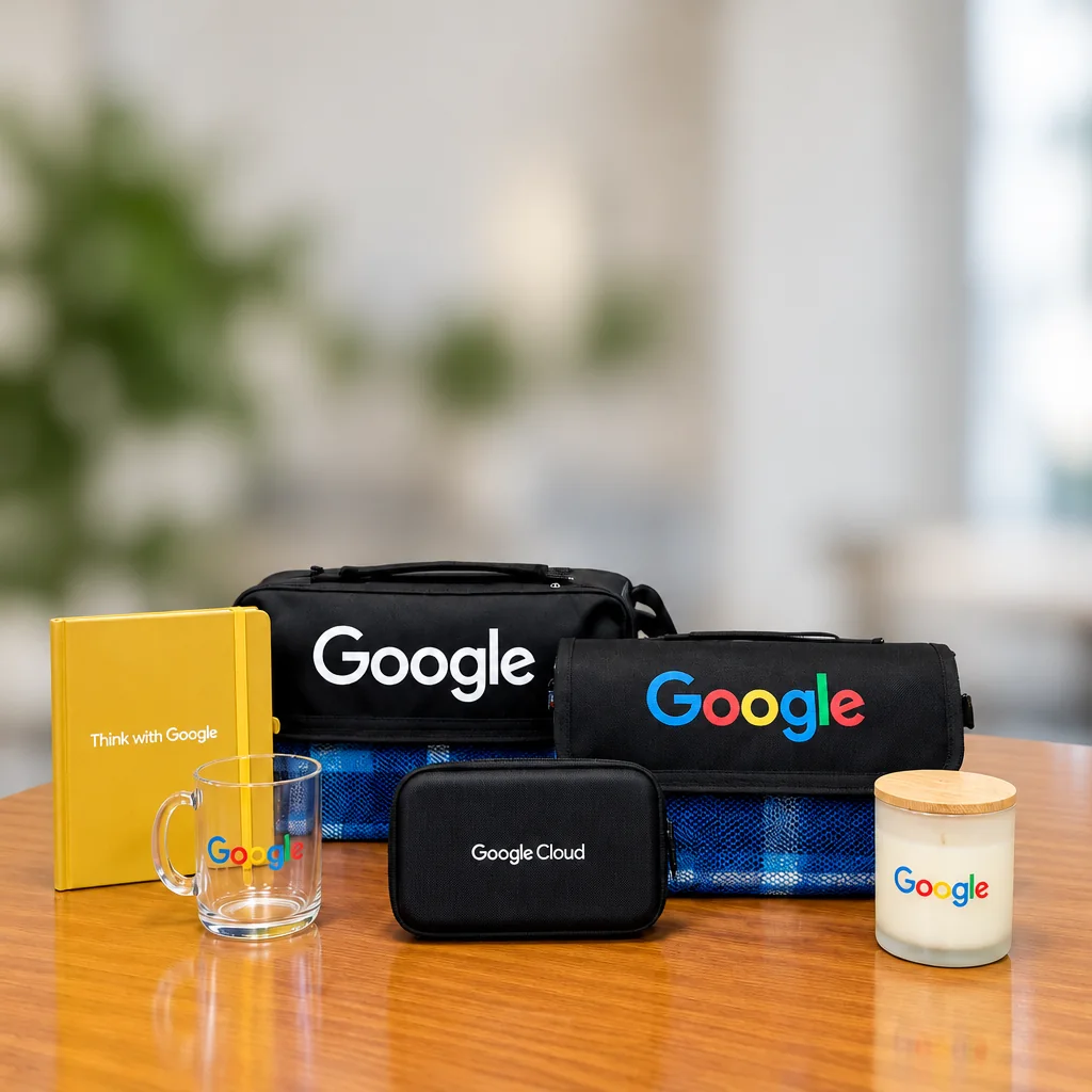 Google branded merch by Out There Branding
